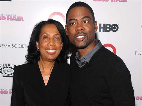 chris rock's parents|chris rock real family.